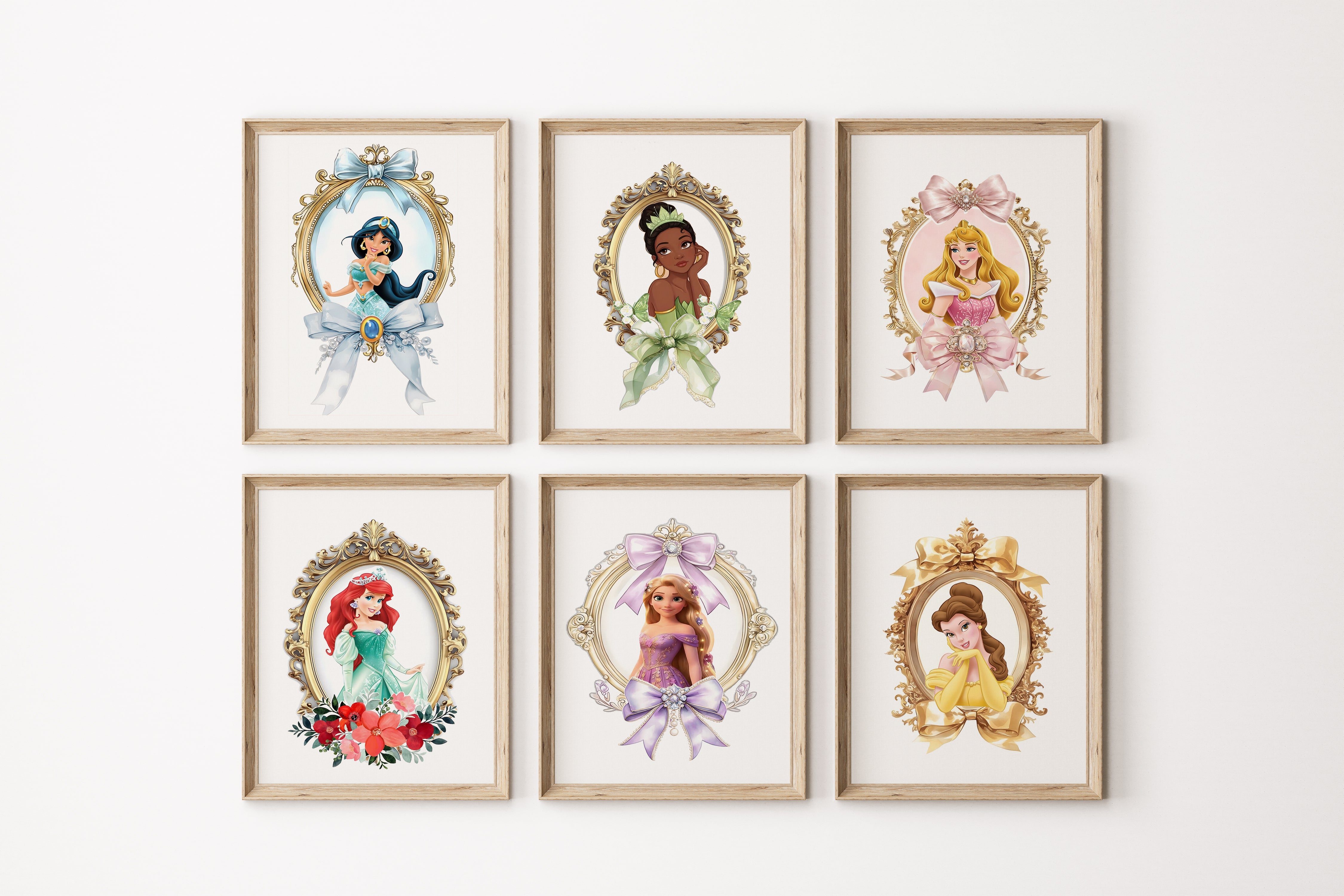 Disney Princess Frames