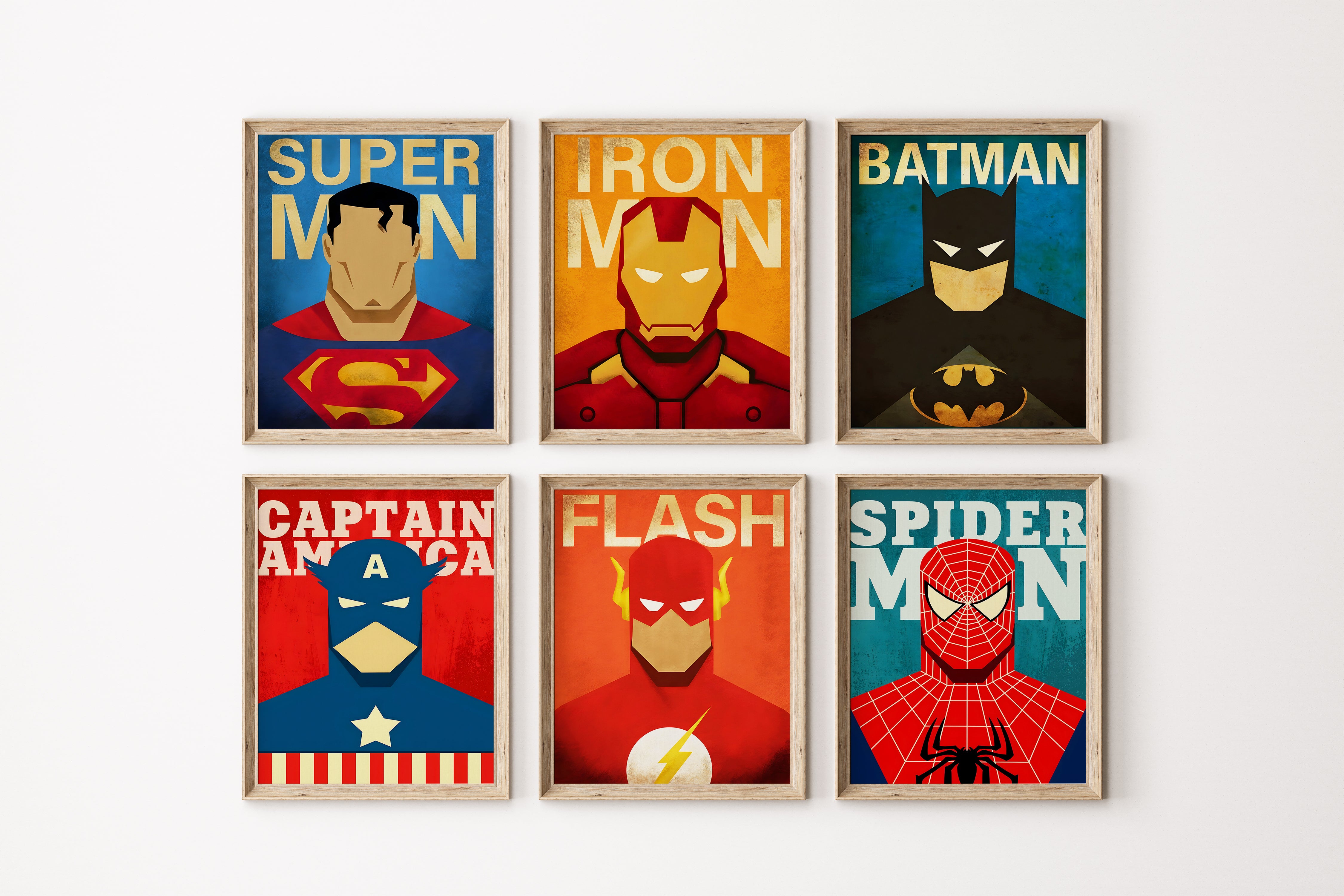 Big Superheroes Set