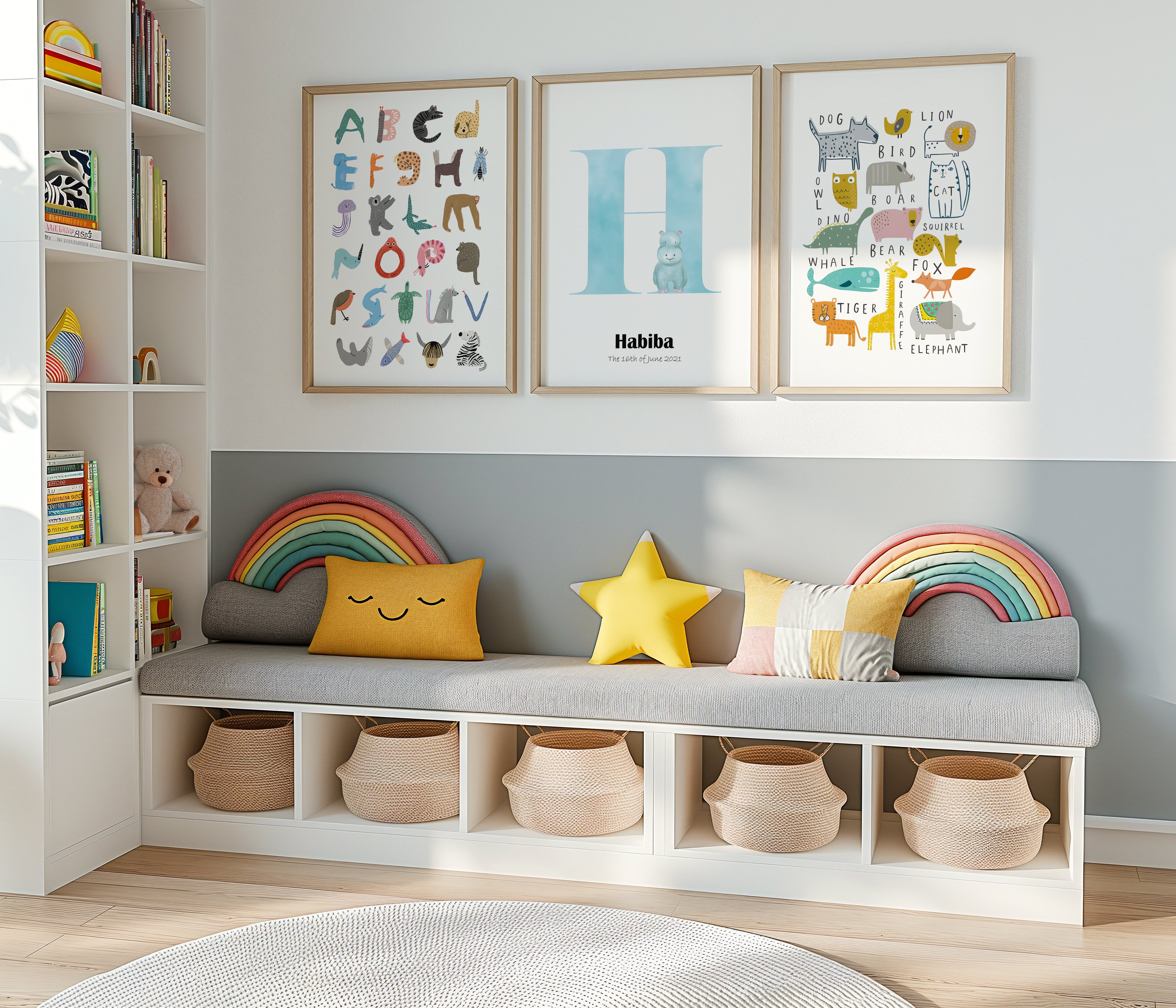ABC Wall Decor for Nursery