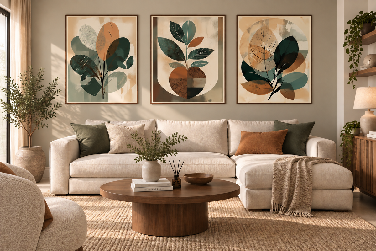 Brown Greenish Set