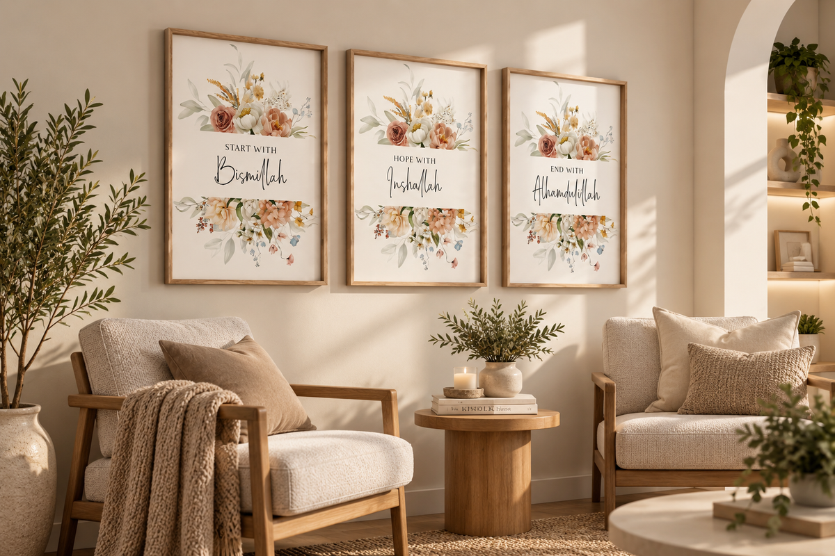 Tranquil Duas – Islamic Floral Set