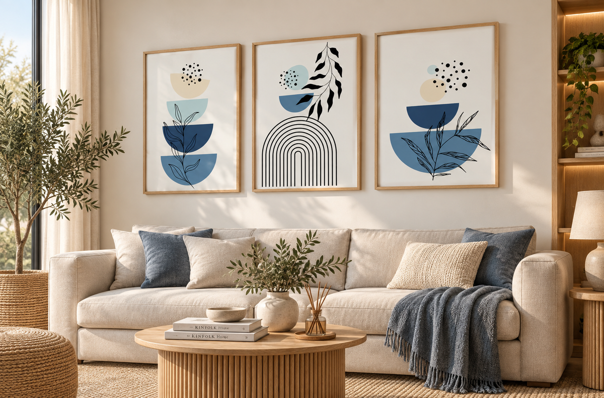 Tranquility in Blues