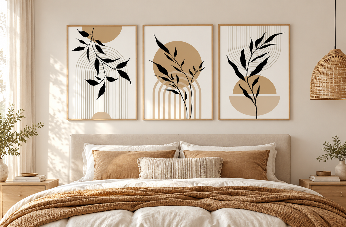 Beige & Black Minimalist