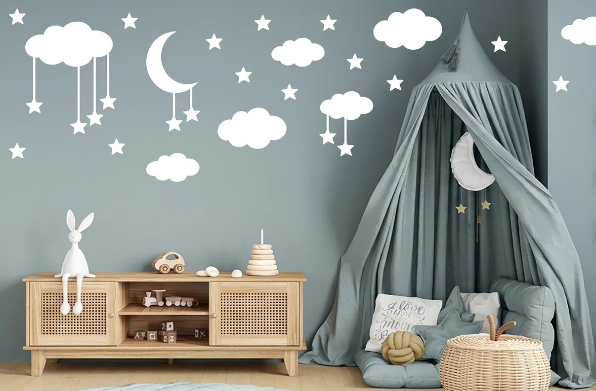 Moonlight Clouds Wall Decor