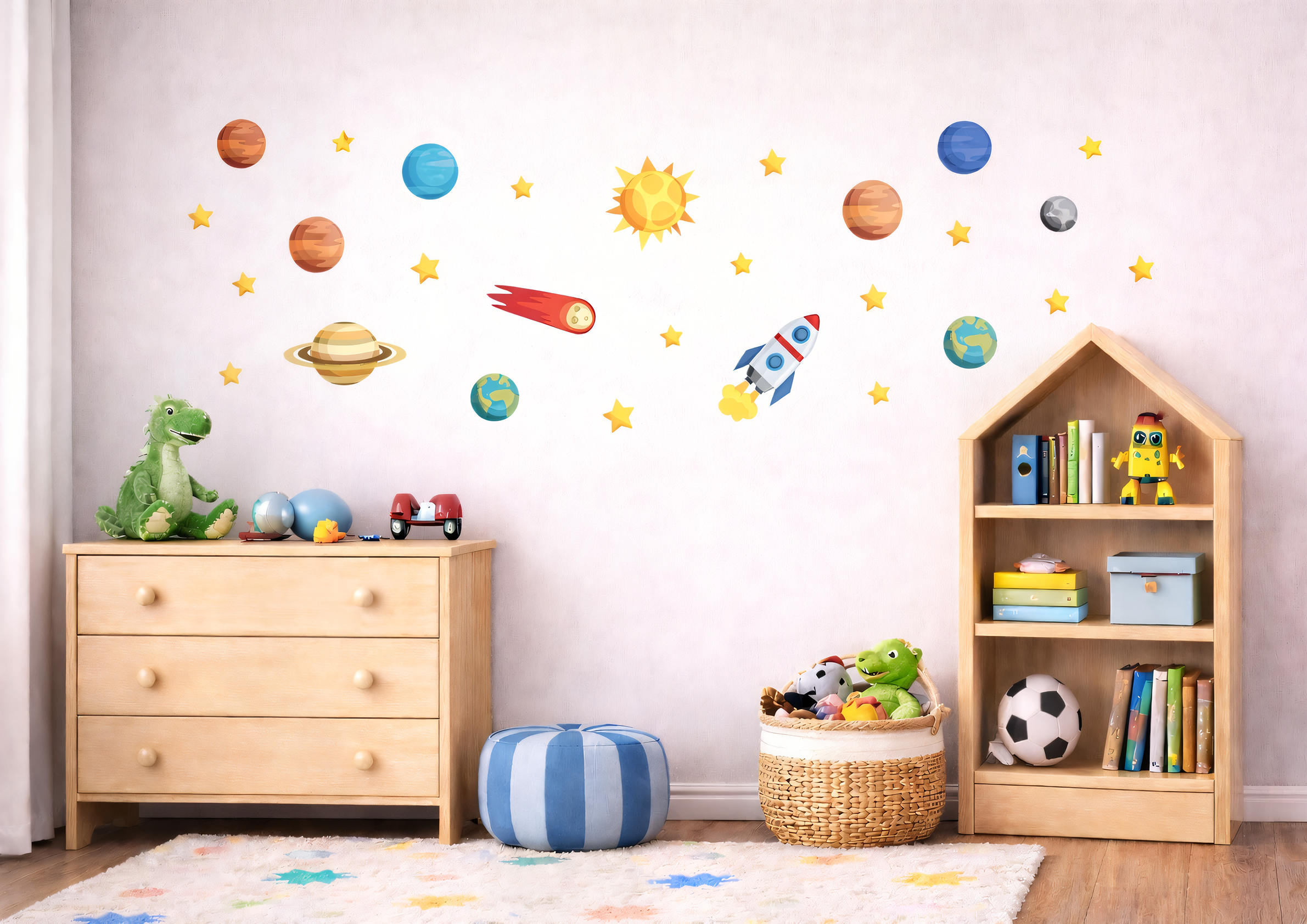 Solar System Wall Stickers