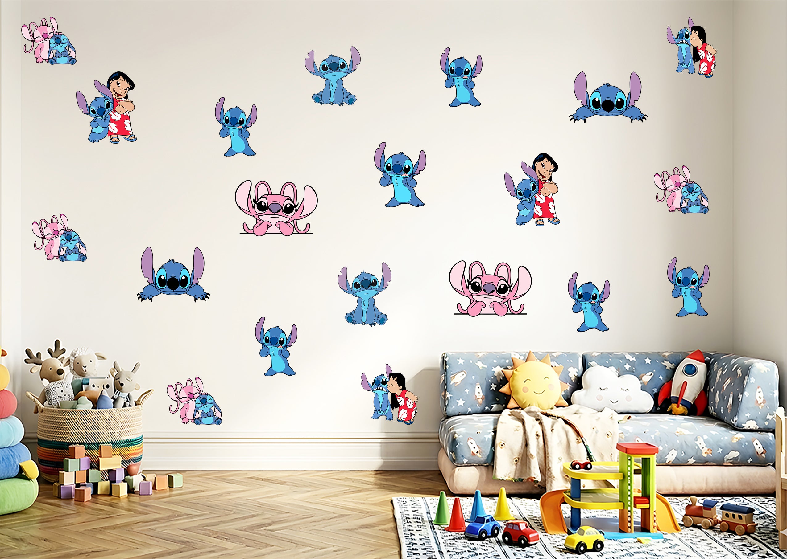 Stitch Wall Stickers