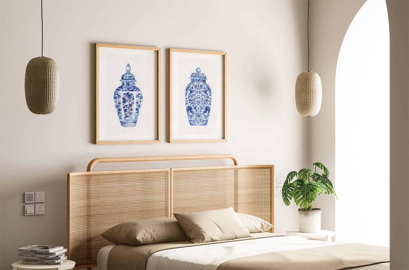 Blue & White Harmony
