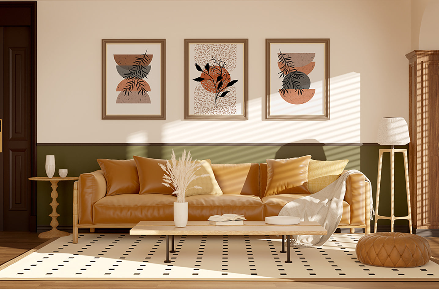Brown Boho Harmony