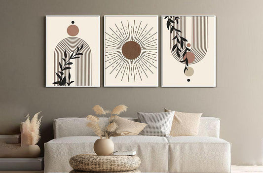 Desert Sun Abstract Collection