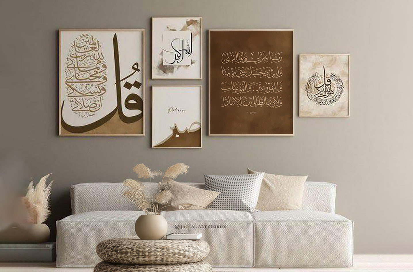 Arabic Calligraphy Abstract