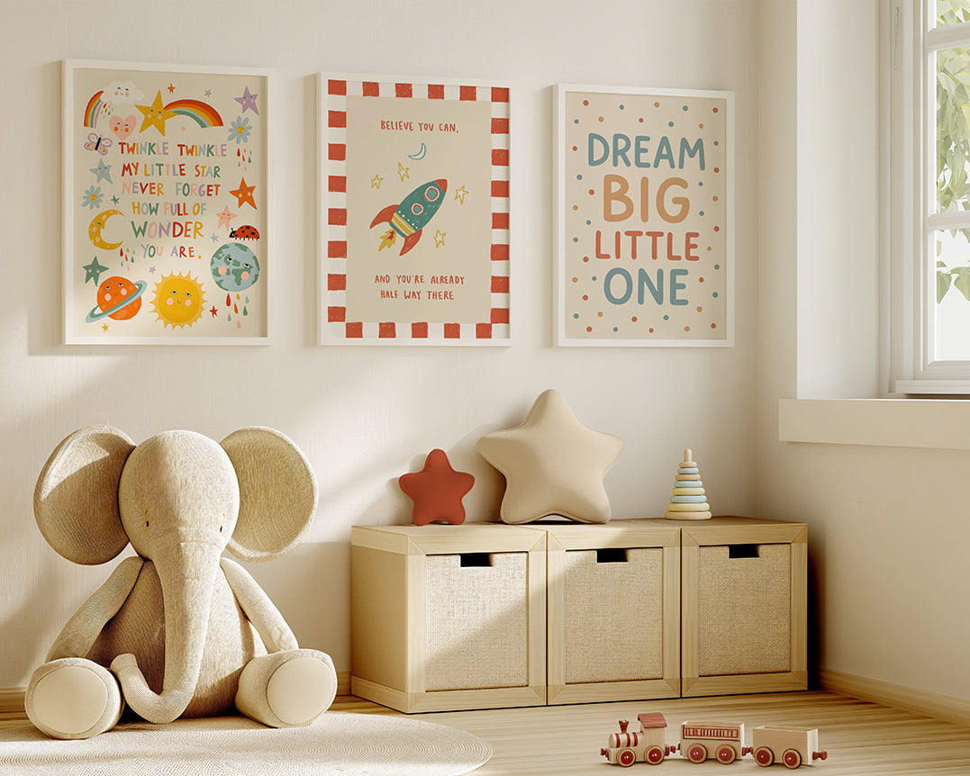 childrens nursery wall art